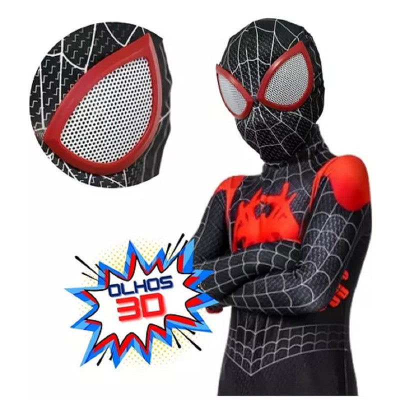 Fantasia Infantil Homem-Aranha