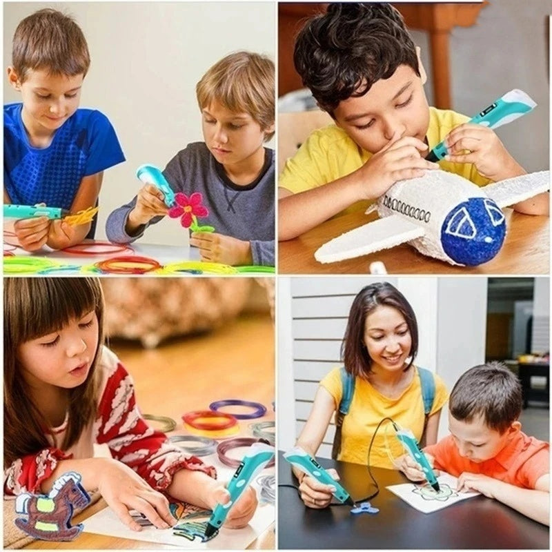 Caneta 3D Criativa - Dê Vida às Ideias do Seu Filho!