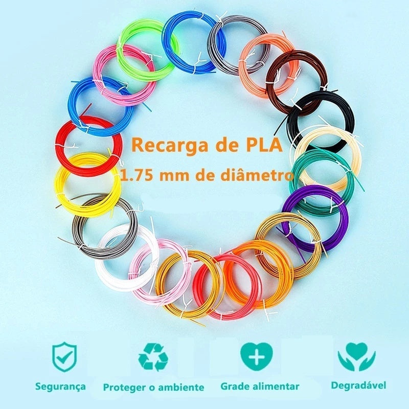 Caneta 3D Criativa - Dê Vida às Ideias do Seu Filho!