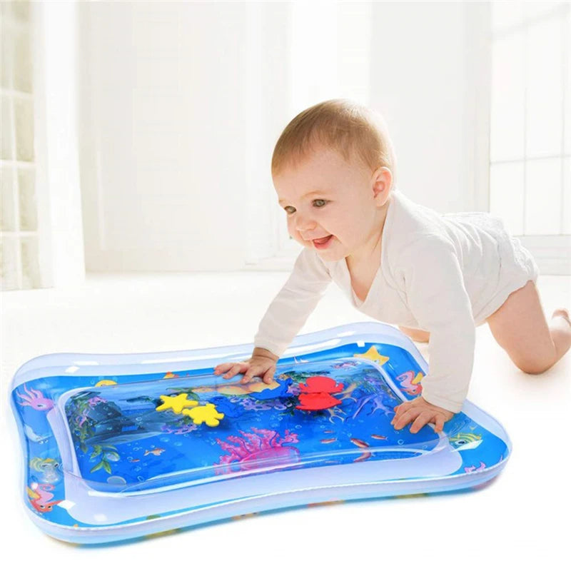 Tapete d'Água para Bebês - Estímulo Sensorial e Diversão
