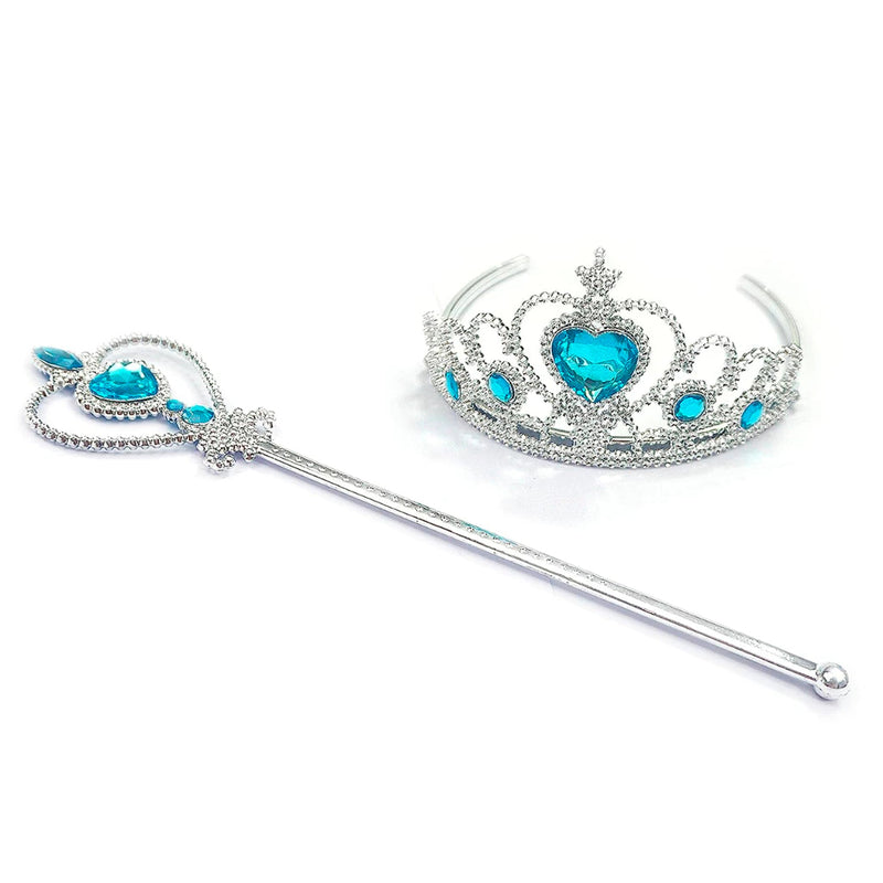 Fantasia Infantil Elsa Frozen com Capa e Acessórios